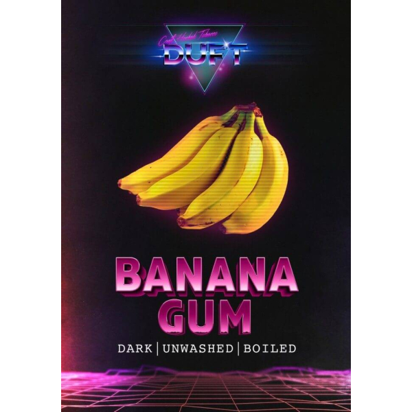 Табак Duft Banana Gum 100 грамм в Петропавловске-Камчатском