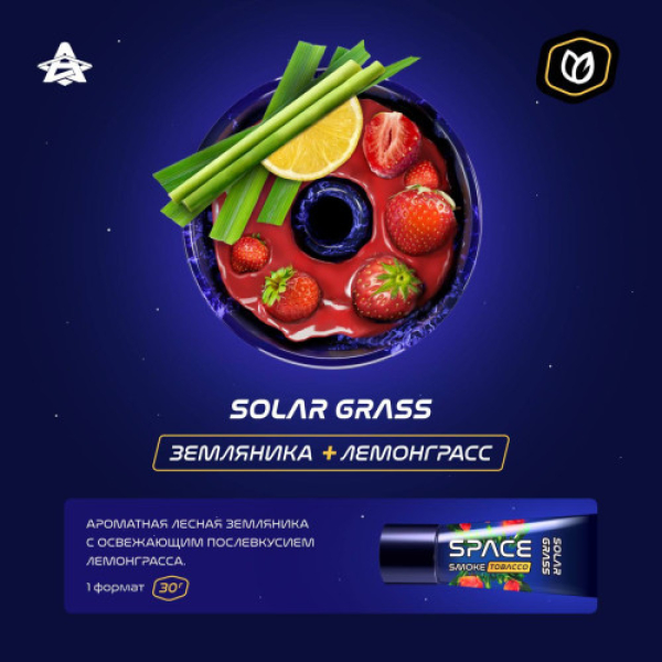 Паста Space Smoke Tobacco Solar Grass 30 гр в Петропавловске-Камчатском