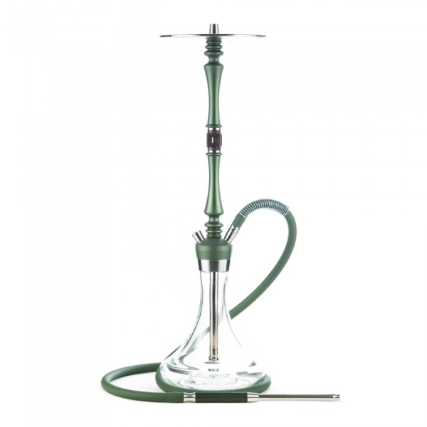 Кальян Hoob Mars Pro British Racing Green X Stainless Steel Prima Pro Дымчатый X Gold в Петропавловске-Камчатском