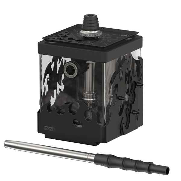 Кальян Alpha Hookah Smart exzo tribal black в Петропавловске-Камчатском