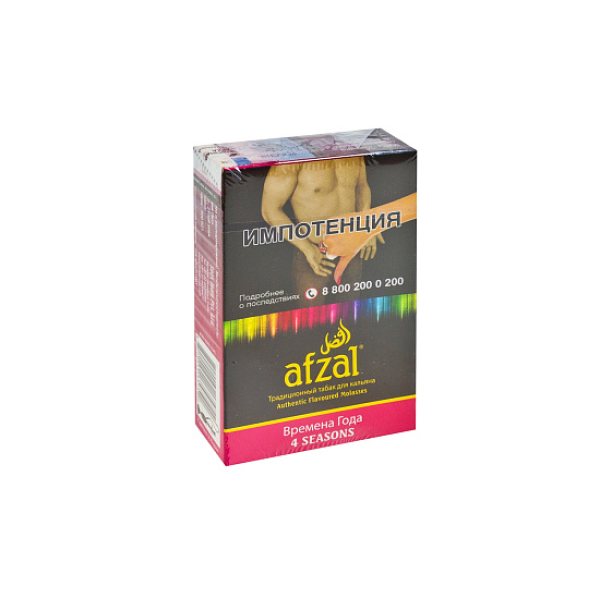 Табак AFZAL 4 SEASONS 40 гр в Петропавловске-Камчатском
