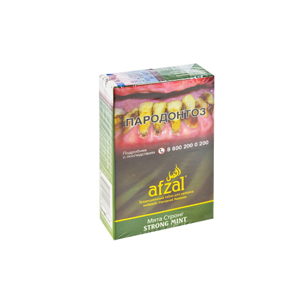 Табак AFZAL STRONG MINT 40 гр в Петропавловске-Камчатском