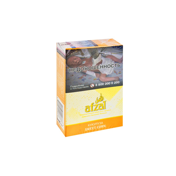 Табак AFZAL SWEET CORN 40 гр в Петропавловске-Камчатском