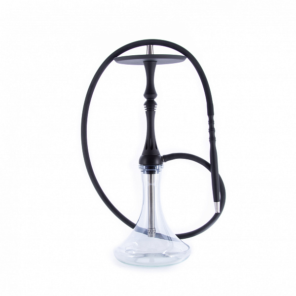 Кальян Alpha Hookah Kappa Black Matte (Черный, 56 см) в Петропавловске-Камчатском