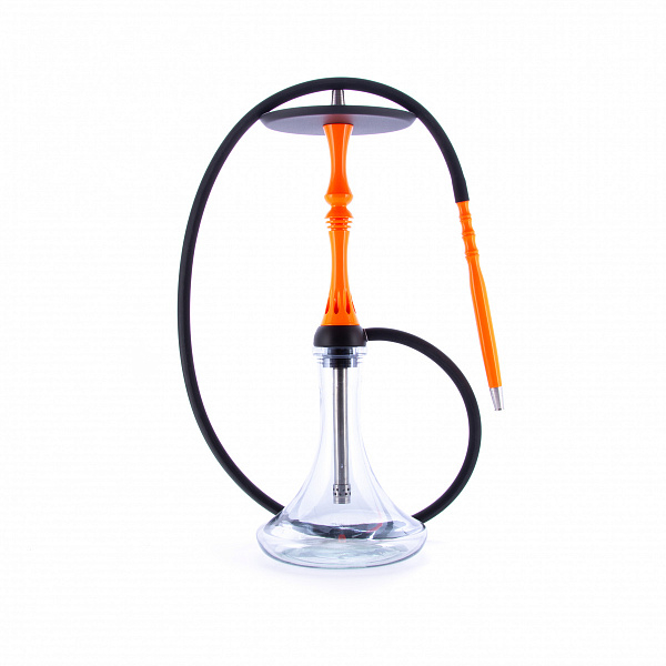 Кальян Alpha Hookah Kappa Orange Fluor (Оранжевый, 56 см) в Петропавловске-Камчатском