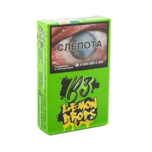 Табак B3 Lemon Drops (Лемонные леденцы) 50 гр в Петропавловске-Камчатском