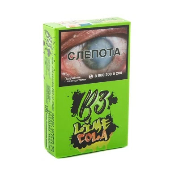 Табак B3 Lime Cola (Лайм Кола) 50 гр в Петропавловске-Камчатском