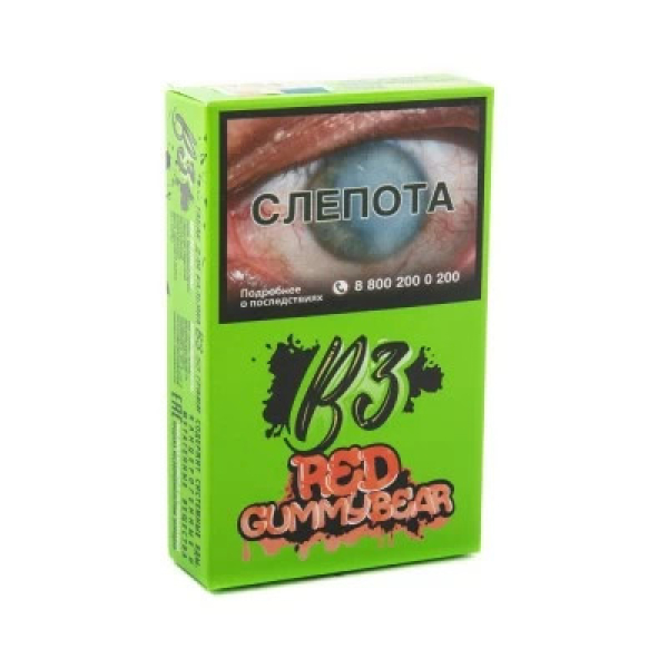 Табак B3 Red Gummy Bear (Красные Мишки Гамми) 50 гр в Петропавловске-Камчатском