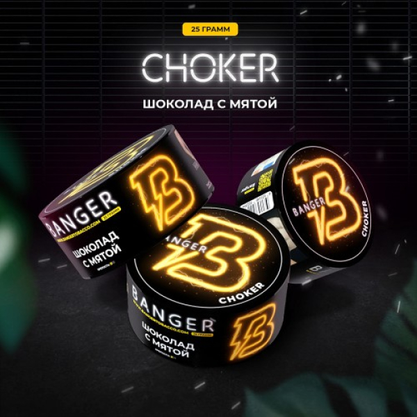 Табак Banger Choker (Шоколад с мятой) 25 гр в Петропавловске-Камчатском