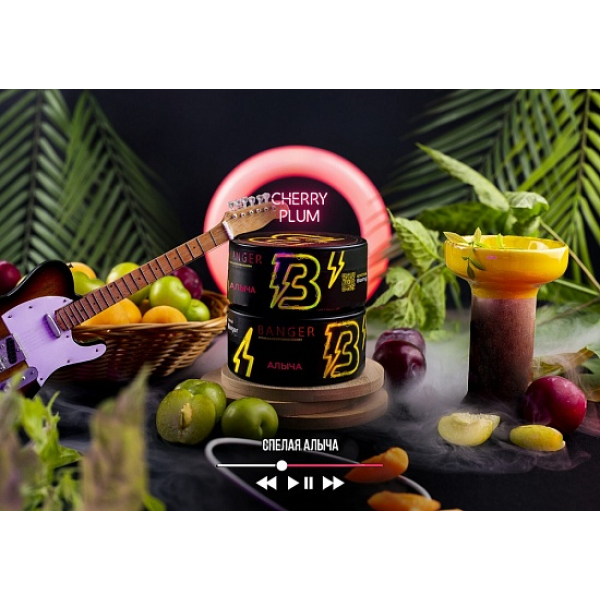 Табак Banger Cherry plum 100 грамм в Петропавловске-Камчатском