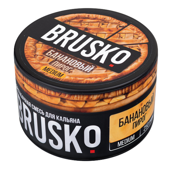 Смесь BRUSKO БАНАНОВЫЙ ПИРОГ (MEDIUM) 250 гр в Петропавловске-Камчатском