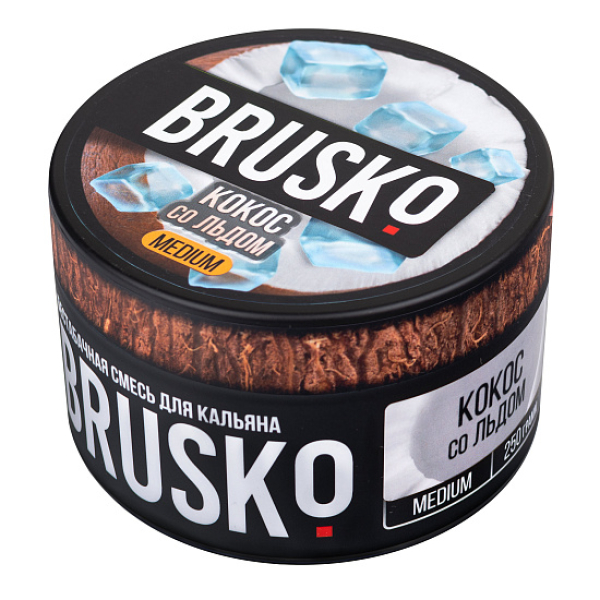 Смесь BRUSKO КОКОС СО ЛЬДОМ (MEDIUM) 250 гр в Петропавловске-Камчатском