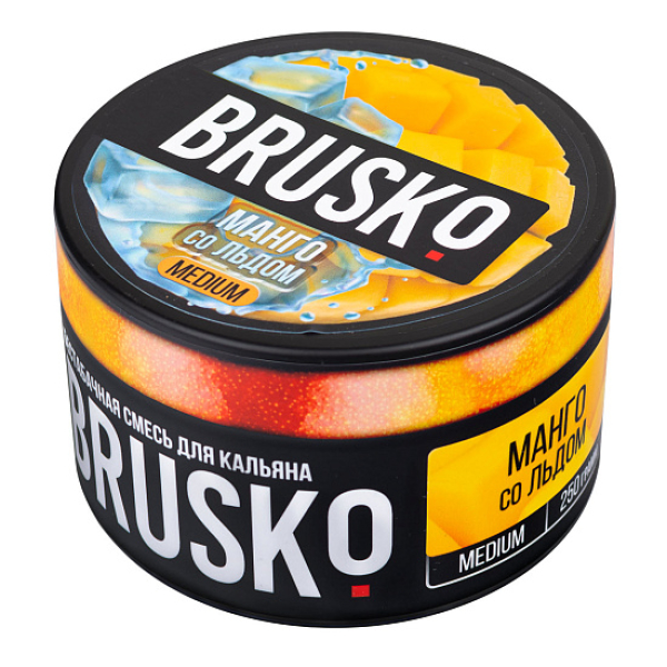 Смесь BRUSKO МАНГО СО ЛЬДОМ (MEDIUM) 250 гр в Петропавловске-Камчатском
