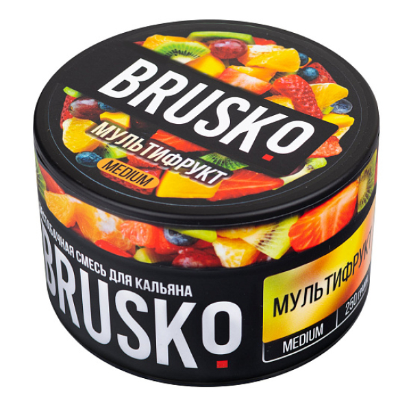 Смесь BRUSKO МУЛЬТИФРУКТ (MEDIUM) 250 гр в Петропавловске-Камчатском