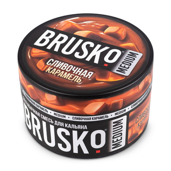 Смесь BRUSKO СЛИВОЧНАЯ КАРАМЕЛЬ (MEDIUM) 250 гр в Петропавловске-Камчатском