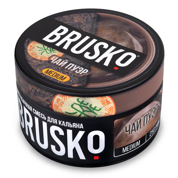 Смесь BRUSKO ЧАЙ ПУЭР (MEDIUM) 250 гр в Петропавловске-Камчатском