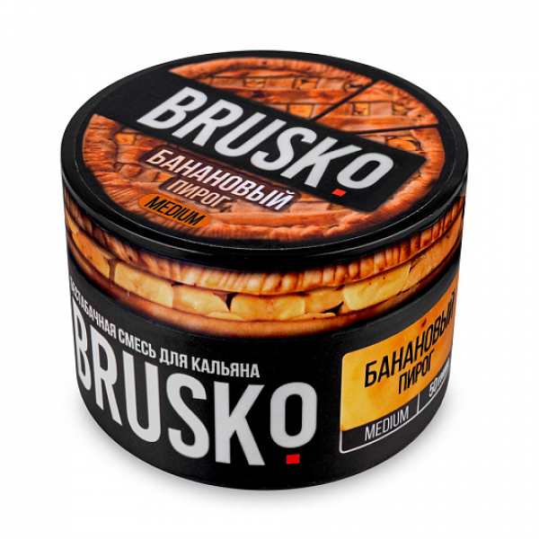 Смесь Brusko Medium Банановый пирог 50 грамм в Петропавловске-Камчатском
