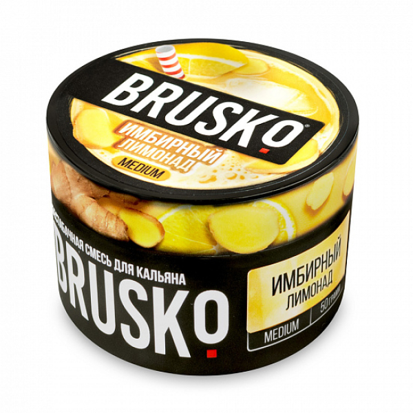Смесь Brusko Medium Имбирный лимонад 50 грамм в Петропавловске-Камчатском