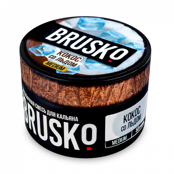 Смесь Brusko Medium Кокос лед 50 грамм в Петропавловске-Камчатском