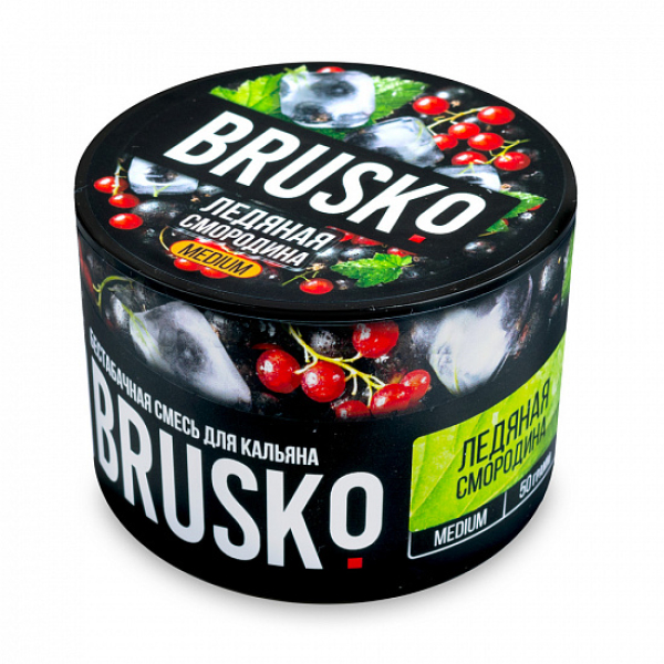 Смесь Brusko Medium Ледяная смородина 50 грамм в Петропавловске-Камчатском