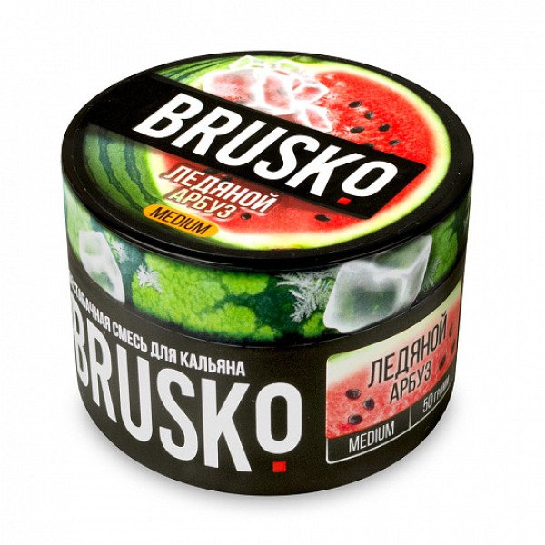 Смесь Brusko Medium Ледяной арбуз 50 грамм в Петропавловске-Камчатском