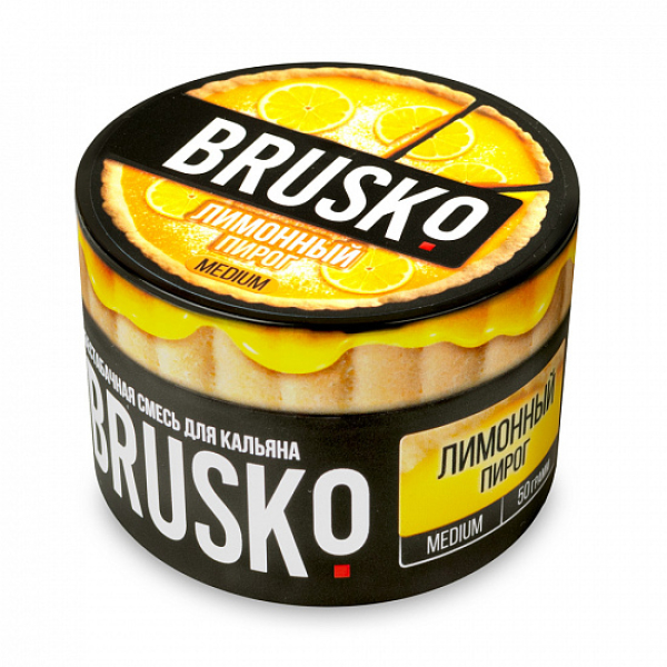Смесь Brusko Medium Лимонный пирог 50 грамм в Петропавловске-Камчатском