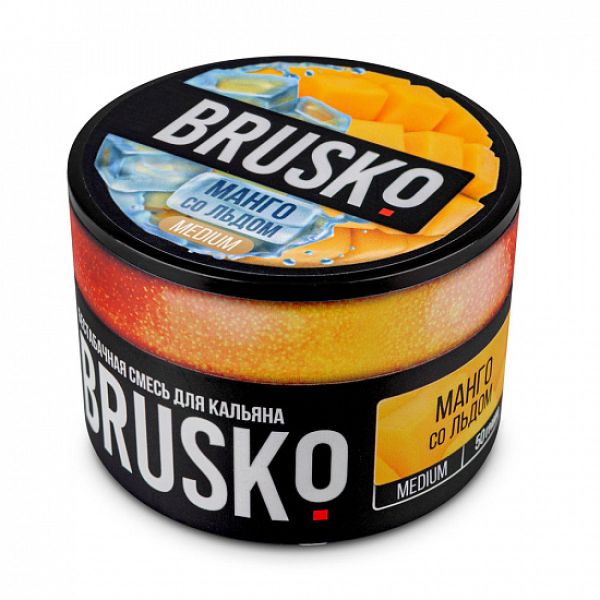 Смесь Brusko Medium Манго лед 50 грамм в Петропавловске-Камчатском