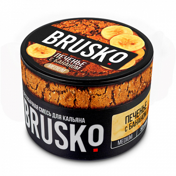 Смесь Brusko Medium Печенье с бананом 50 грамм в Петропавловске-Камчатском