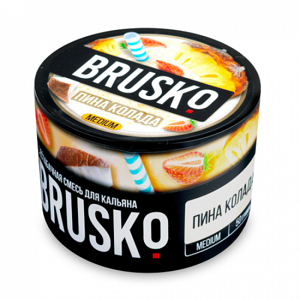 Смесь Brusko Medium Пина колада 50 грамм в Петропавловске-Камчатском