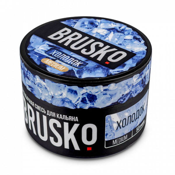 Смесь Brusko Medium Холодок 50 грамм в Петропавловске-Камчатском