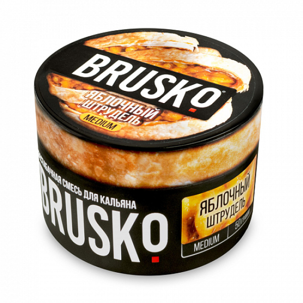 Смесь Brusko Medium Яблочный штрудель 50 грамм в Петропавловске-Камчатском