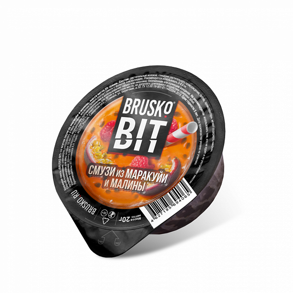 Смесь Brusko BIT Смузи из Маракуйи и Малины 20 гр в Петропавловске-Камчатском
