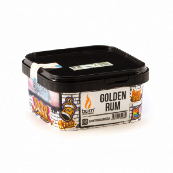 Табак BURN GOLDEN RUM 200 грамм в Петропавловске-Камчатском