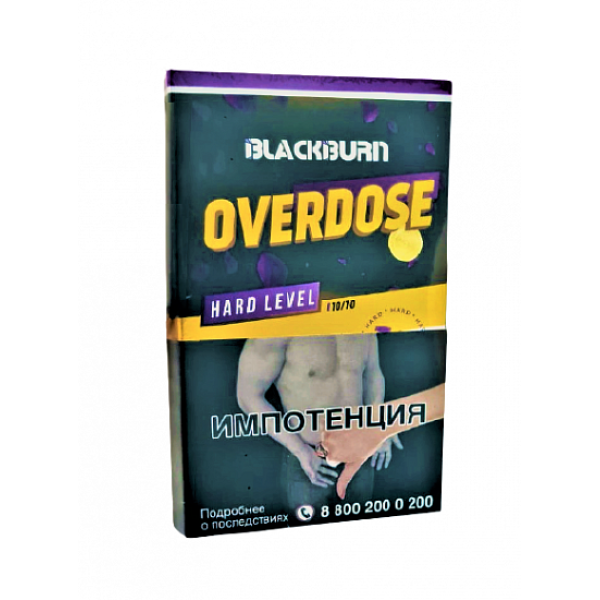 Табак Blackburn Overdose 100 грамм в Петропавловске-Камчатском