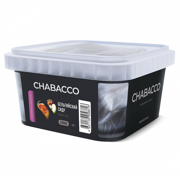 Смесь Chabacco Strong Belgian Cider (Бельгийский Сидр) 200 гр в Петропавловске-Камчатском
