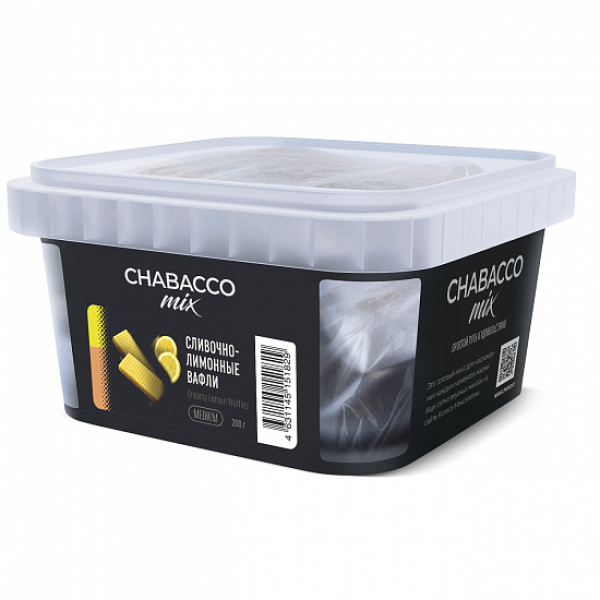 Смесь Chabacco mix Creamy Lemon Waffles (Сливочно-лимонные вафли) 200 гр в Петропавловске-Камчатском