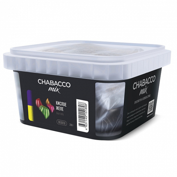 Смесь Chabacco mix Sour Jelly (Кислое Желе) 200 гр в Петропавловске-Камчатском