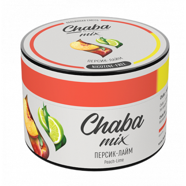 Смесь Chaba mix Peach Lime (Персик Лайм) 50 гр в Петропавловске-Камчатском