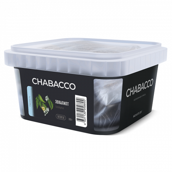 Смесь Chabacco Medium Eucaluptus (Эвкалипт) 200 гр в Петропавловске-Камчатском