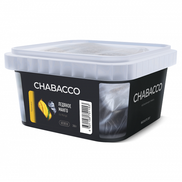 Смесь Chabacco Medium Ice Mango (Ледяной Манго) 200 гр в Петропавловске-Камчатском
