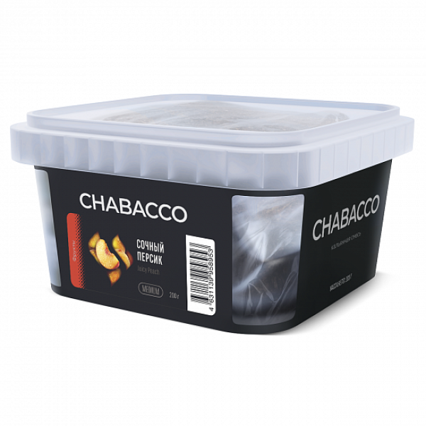 Смесь Chabacco Medium Juicy Peach (Сочный Персик) 200 гр в Петропавловске-Камчатском