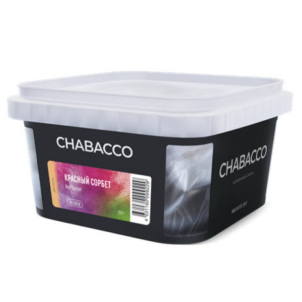 Смесь Chabacco Medium Red Sorbet (Красный Сорбет) 200 гр в Петропавловске-Камчатском