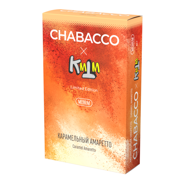 Смесь Chabacco Medium CARAMEL AMARETTO (КАРАМЕЛЬНЫЙ АМАРЕТТО) 50 гр в Петропавловске-Камчатском