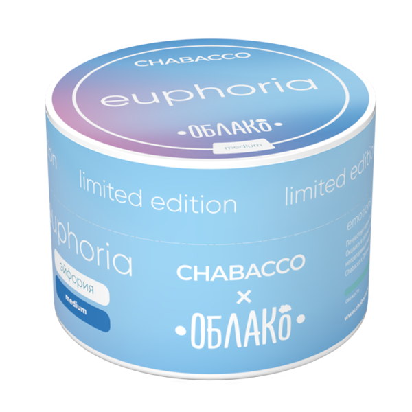 Смесь Chabacco Medium EUPHORIA (ЭЙФОРИЯ) 50 гр в Петропавловске-Камчатском