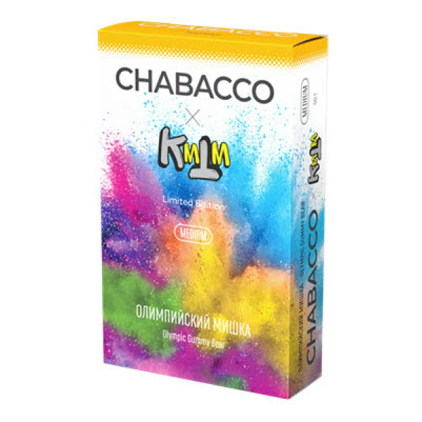 Смесь Chabacco Medium OLYMPIC GUMMY BEAR (ОЛИМПИЙСКИЙ МИШКА) 50 гр в Петропавловске-Камчатском