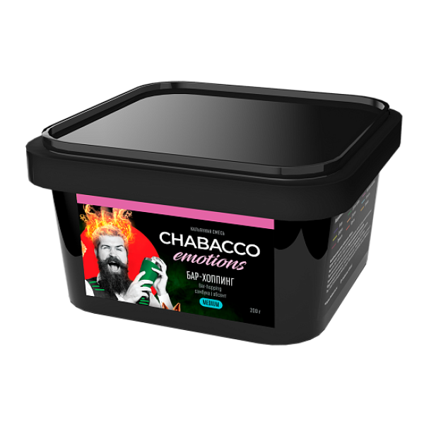 Смесь Chabacco Medium Emotions Bar hopping (Бар хоппинг) 200 гр в Петропавловске-Камчатском