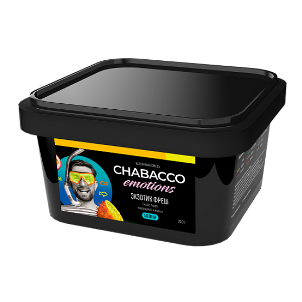 Смесь Chabacco Medium Emotions Exotic fresh (Экзотик фреш) 200 гр в Петропавловске-Камчатском