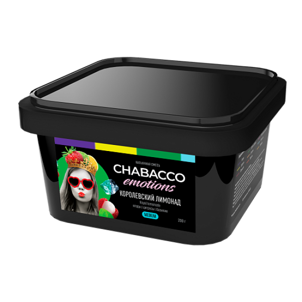 Смесь Chabacco Medium Emotions Royal lemonade (Королевский лимонад) 200 гр в Петропавловске-Камчатском