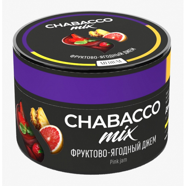 Смесь Chabacco Mix Pink jam 50 грамм в Петропавловске-Камчатском