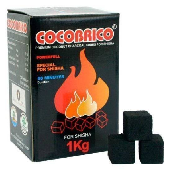 Уголь для кальяна CocoBrico 1 кг в Петропавловске-Камчатском
